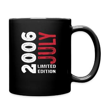 Cadeau d’anniversaire en édition limitée juillet 2006 - Mug uni - noir - Droite
