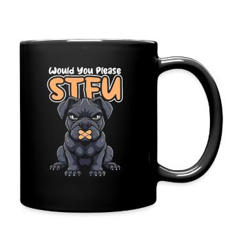 Cane Corso tais-toi s’il te plaît tais-toi - Mug uni - noir - Droite