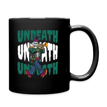 Fan Train Spielmannszug Skeleton Undeath - Full Colour Mug - black - Right