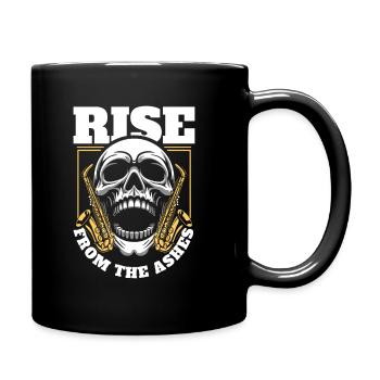 Saxophone Saxophone Crâne - Mug uni - noir - Droite