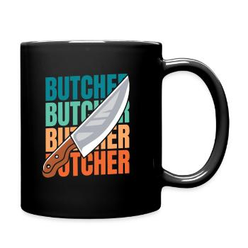 Bouchers, bouchers, bouchers - Mug uni - noir - Droite