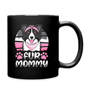 Border Collie Maman Chien Maman Pour Maman - Mug uni - noir - Droite
