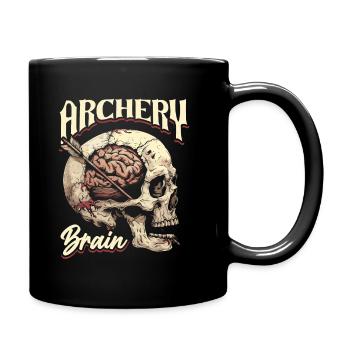 Tir à l’arc Tir à l’arc Archer - Mug uni - noir - Droite