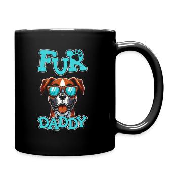Boxer Chien Boxer Allemand Chien Boxer Papa Pour Papa - Mug uni - noir - Droite