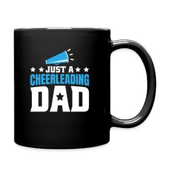 Pom-pom girl Papa pom-pom girl - Mug uni - noir - Droite