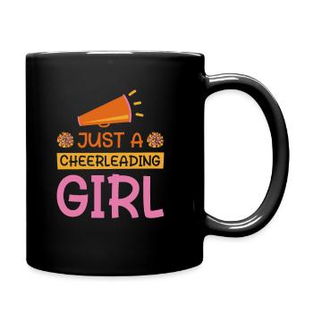 Cheerleader Cheerleading - Full Colour Mug - black - Right