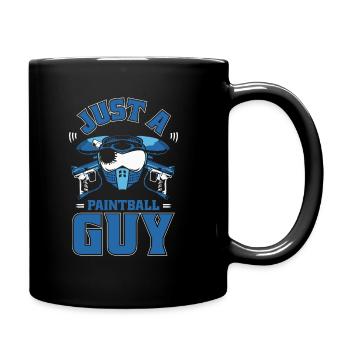Paintball Just A Paintball Guy - Tasse einfarbig - Schwarz - Rechts