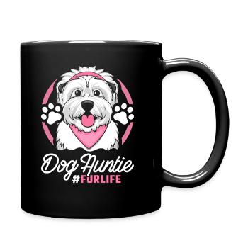Old English Shepherd Bobtail - Full Colour Mug - black - Right