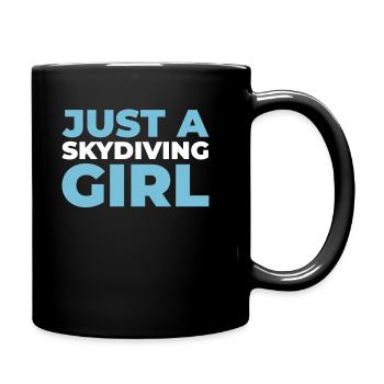 Skydiving - Full Colour Mug - black - Right