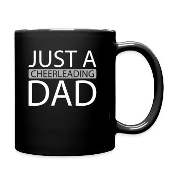 pom-pom girl pom-pom girl juste un papa pom-pom girl - Mug uni - noir - Droite