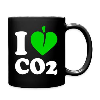 I love co2 - Full Colour Mug - black - Right