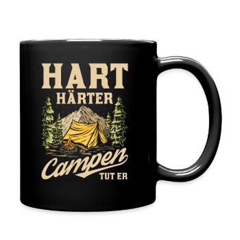Tente Camping Camping - Mug uni - noir - Droite