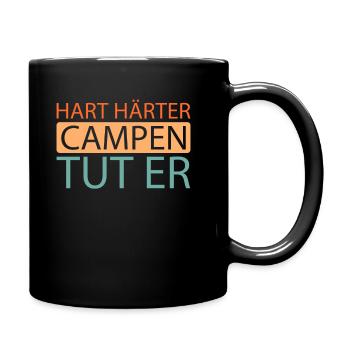 Tente Camping Camping - Mug uni - noir - Droite