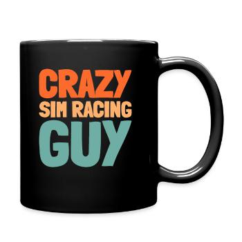 Sim Racing - Full Colour Mug - black - Right