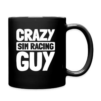 Sim Racing - Tasse einfarbig - Schwarz - Rechts