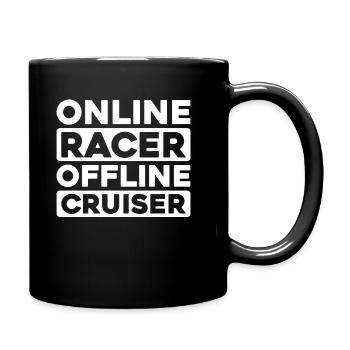 Sim Racing - Full Colour Mug - black - Right