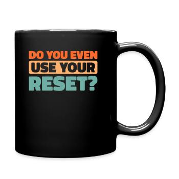Sim Racing - Tasse einfarbig - Schwarz - Rechts