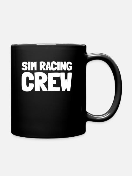 Sim Racing - Tasse einfarbig - Schwarz