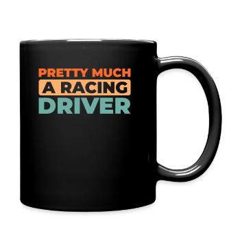 Sim Racing - Full Colour Mug - black - Right