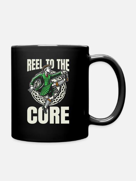 Irish Dance Irischer Tanz - Tasse einfarbig - Schwarz