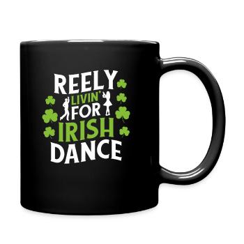 Danse Irlandaise Irischer Tanz - Mug uni - noir - Droite