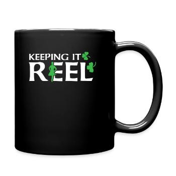 Irish Dance Irischer Tanz - Tasse einfarbig - Schwarz - Rechts