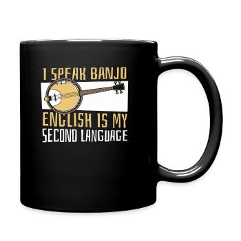 Banjo - Full Colour Mug - black - Right