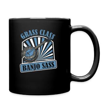 Banjo - Full Colour Mug - black - Right