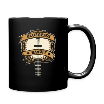 Banjo - Full Colour Mug - black - Right