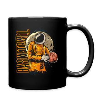 Astronaute de basket-ball - Mug uni - noir - Droite