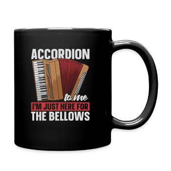 Accordion - Full Colour Mug - black - Right