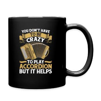 Accordion - Full Colour Mug - black - Right