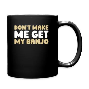 Banjo - Full Colour Mug - black - Right