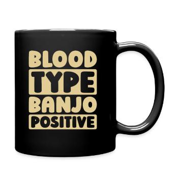 Banjo - Full Colour Mug - black - Right