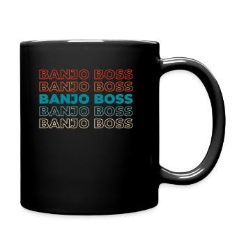 Banjo - Mug uni - noir - Droite
