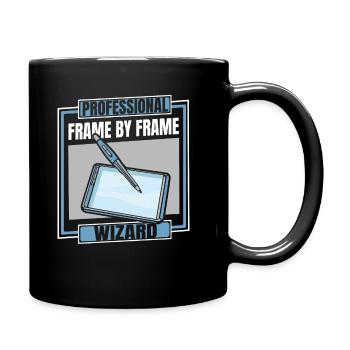 Animateur - Mug uni - noir - Droite