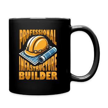 Civil engineer - Full Colour Mug - black - Right