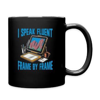 Animator - Full Colour Mug - black - Right