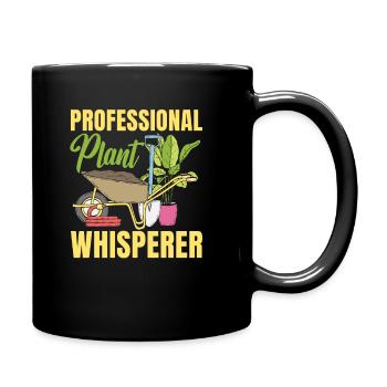 Jardinier - Mug uni - noir - Droite