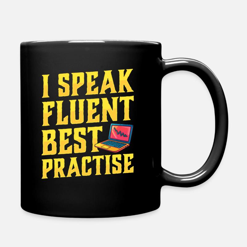 Berater - Tasse einfarbig - Schwarz