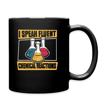 Chemieingenieur - Tasse einfarbig - Schwarz - Rechts