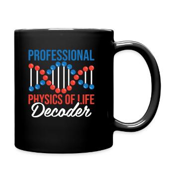Biophysicien - Mug uni - noir - Droite