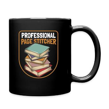 Bookbinder - Full Colour Mug - black - Right