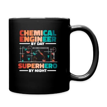 Chemical Engineer - Full Colour Mug - black - Right