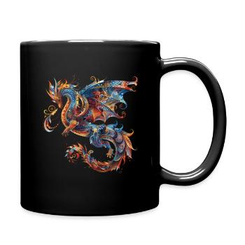 Unleash your Inner Fire - Full Colour Mug - black - Right