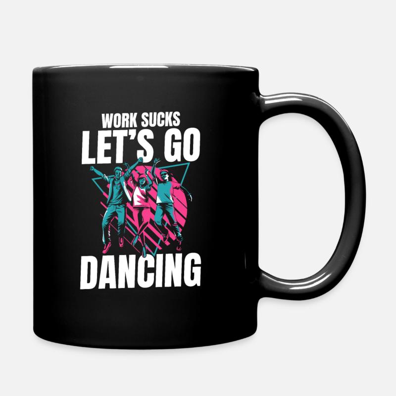 Tanzen Tänzer - Tasse einfarbig - Schwarz