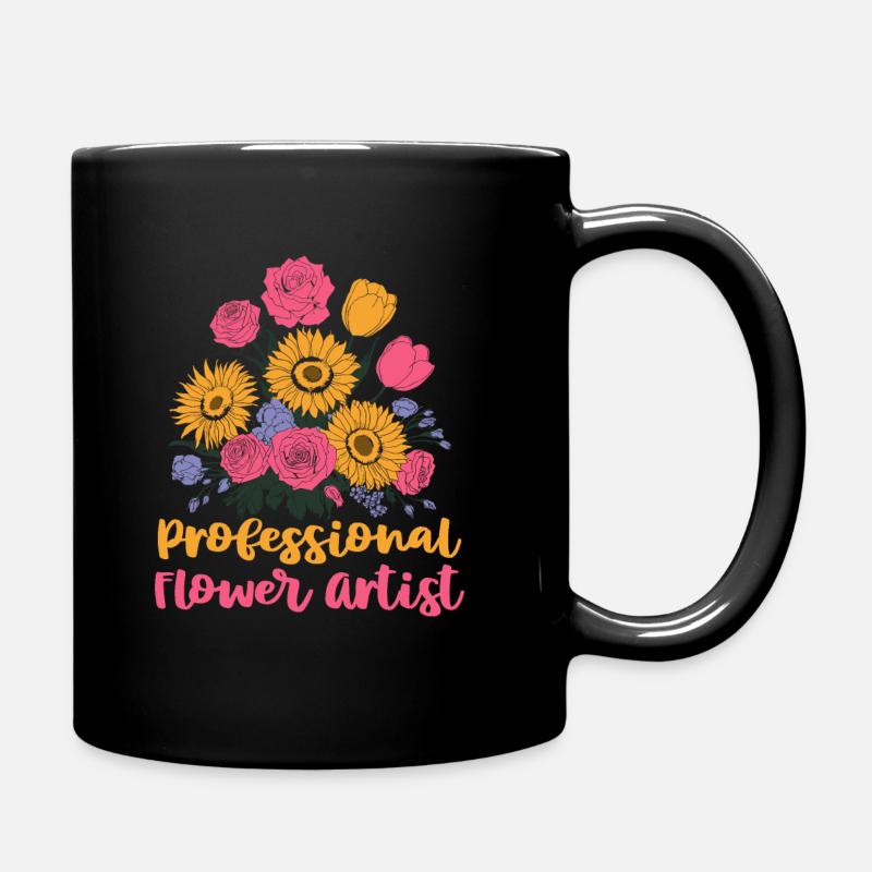 Fleuriste Fleuriste Fleuriste - Mug uni - noir