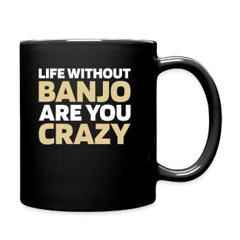 Banjo - Full Colour Mug - black - Right