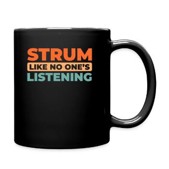 Banjo - Full Colour Mug - black - Right