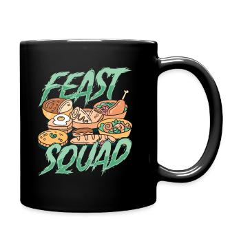 Escouade de traiteur - Mug uni - noir - Droite